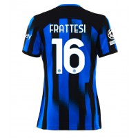 Inter Milan Davide Frattesi #16 Replika Hemmatröja Dam 2023-24 Kortärmad